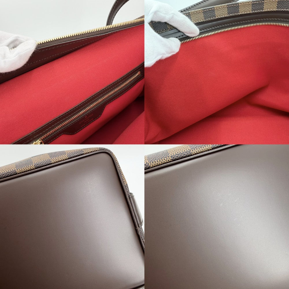LOUIS VUITTON ルイヴィトン トートバッグ ダミエ チェルシー ハンドバッグ N51119 ブラウン 茶 ゴールド金具 レディース【中古品】