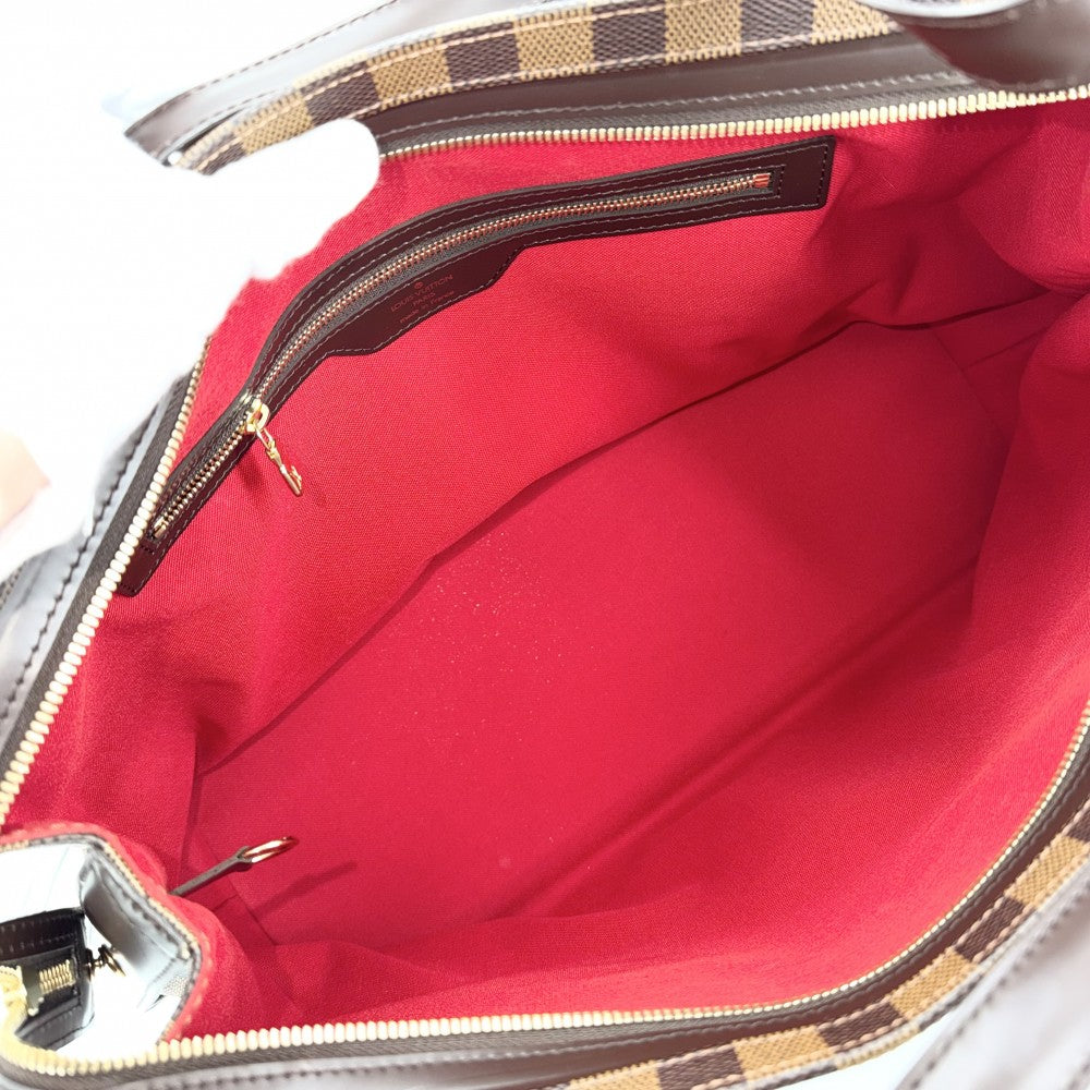LOUIS VUITTON ルイヴィトン トートバッグ ダミエ チェルシー ハンドバッグ N51119 ブラウン 茶 ゴールド金具 レディース【中古品】