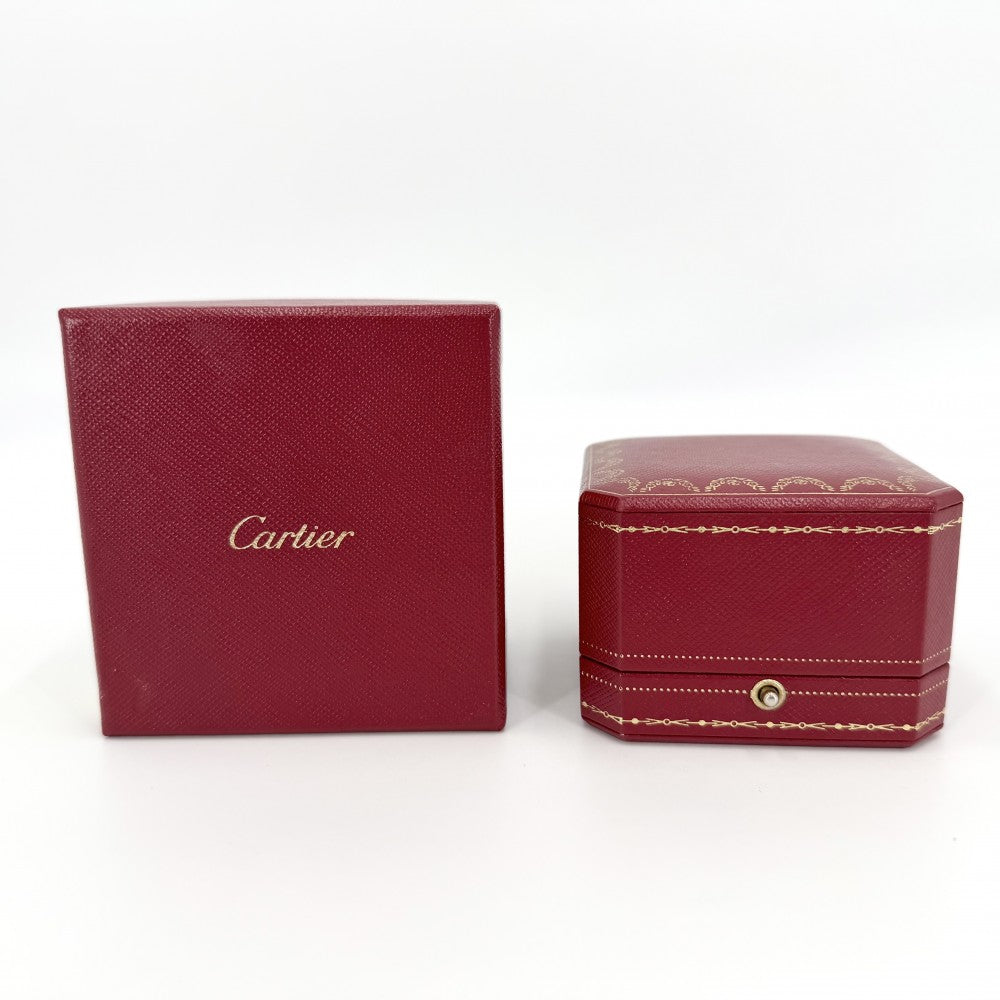 CARTIER カルティエ 指輪 ジュストアンクル リング アクセサリー ジュエリー セミパヴェ 18金PG Au750 釘 53サイズ K18ピンクゴールド ダイヤモンド 約12.5号 レディース 約2.7g【中古品】