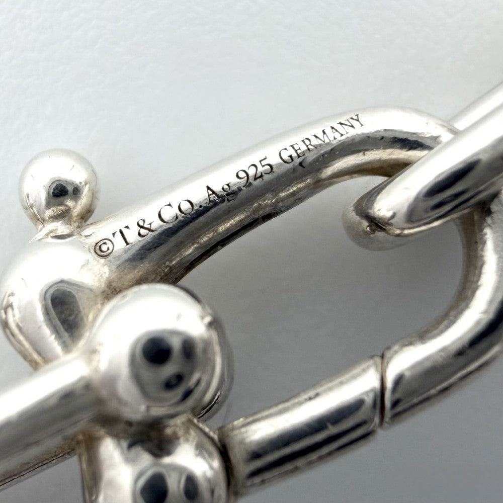 TIFFANY&Co. ティファニー ネックレス ハードウェア スモールリンク ジュエリー アクセサリー シルバー925 レディース 約43.8g【中古品】