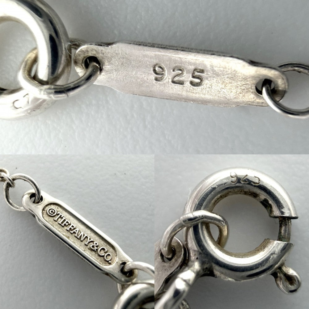 TIFFANY&Co. ティファニー ネックレス フィリグリー ジュエリー ハート アクセサリー シルバー925 レディース 約2.6g【中古品】