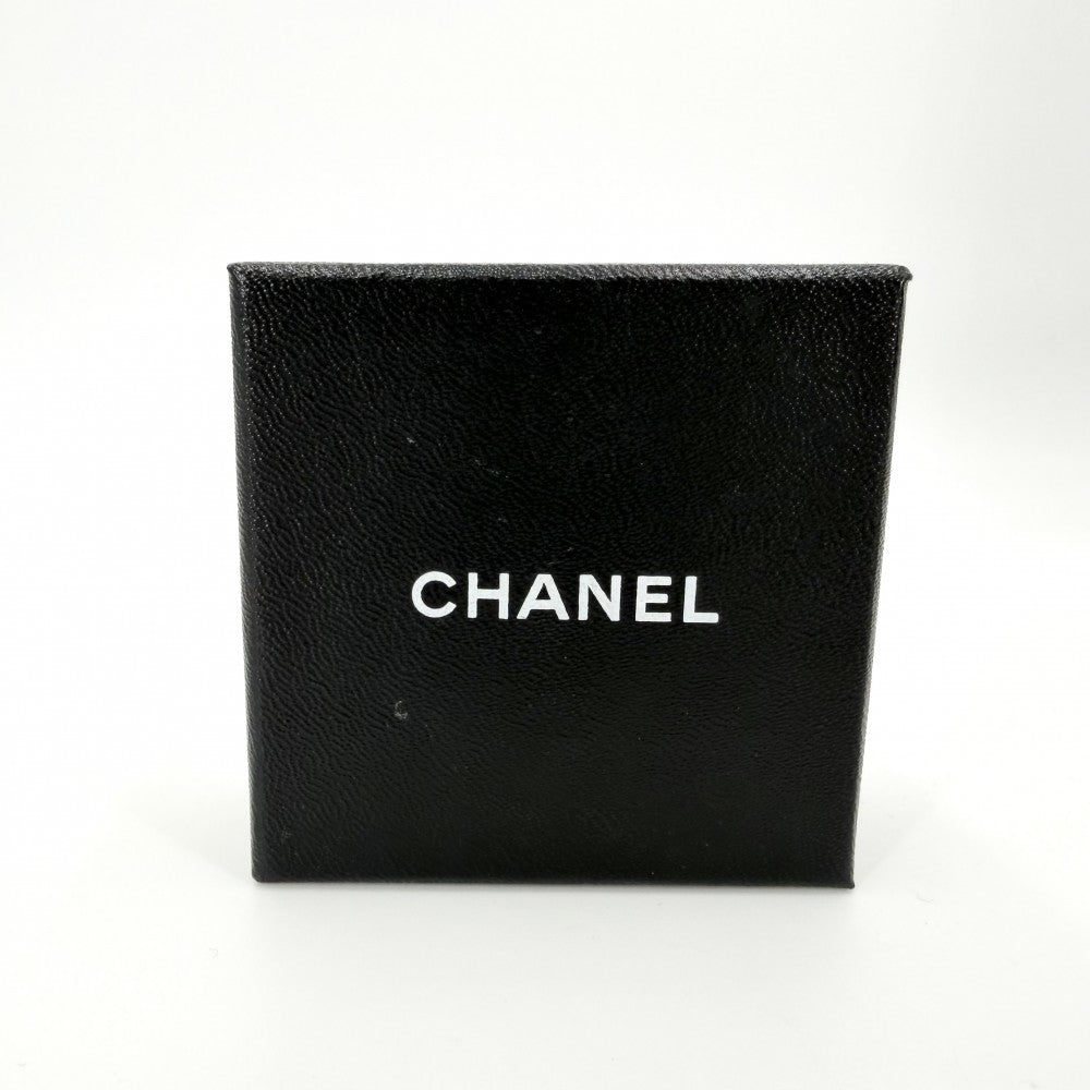 CHANEL シャネル イヤリング ココマーク アクセサリー ラインストーン 01P シルバー レディース 約7.0g 2001年【中古品】