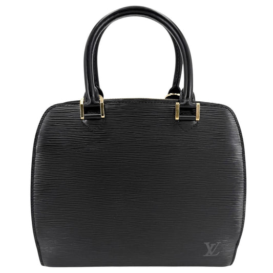 LOUIS VUITTON ルイヴィトン ハンドバッグ エピ ポンヌフ ブラック 黒 M52052 ノワール ゴールド金具 レディース【中古品】