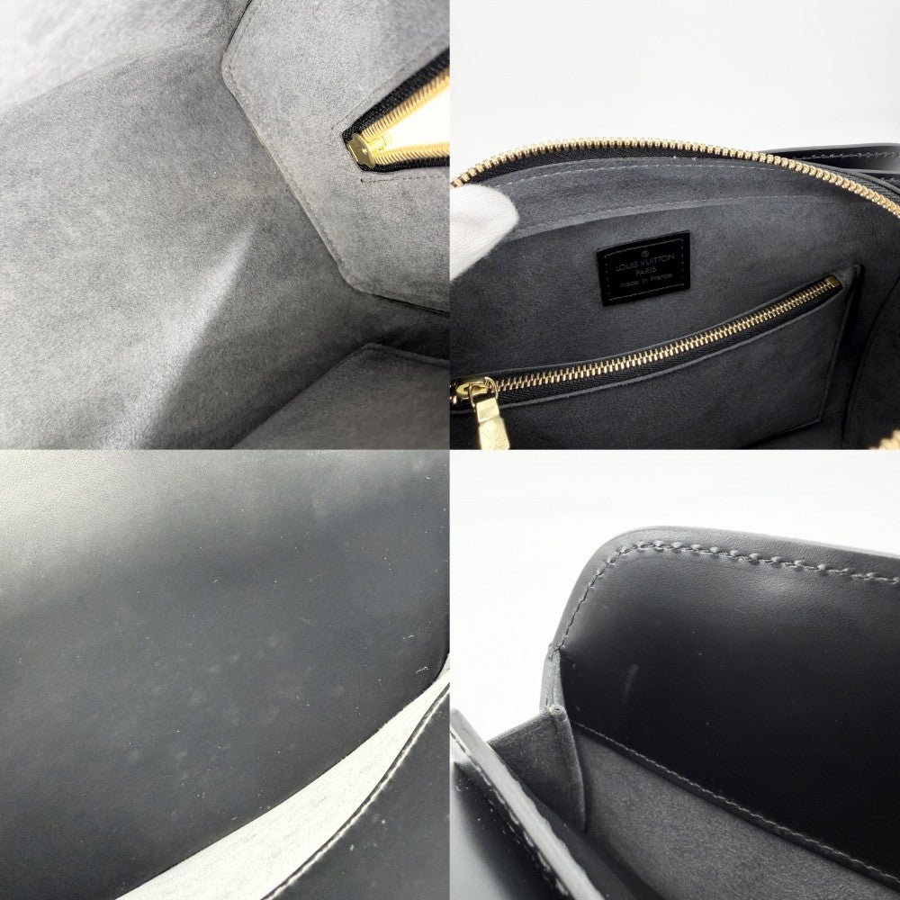 LOUIS VUITTON ルイヴィトン ハンドバッグ エピ ポンヌフ ブラック 黒 M52052 ノワール ゴールド金具 レディース【中古品】