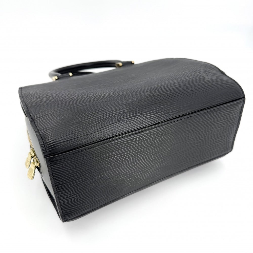 LOUIS VUITTON ルイヴィトン ハンドバッグ エピ ポンヌフ ブラック 黒 M52052 ノワール ゴールド金具 レディース【中古品】