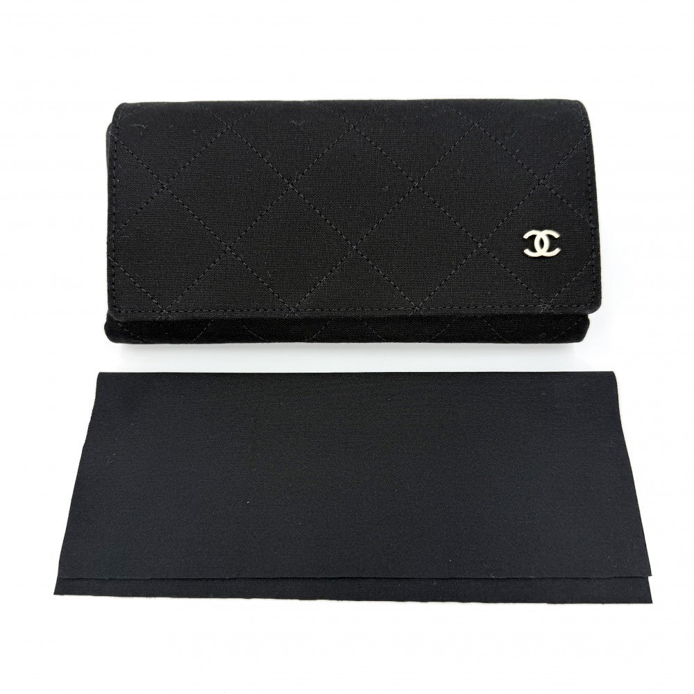 CHANEL シャネル サングラス ロゴ ココマーク 眼鏡 アイウェア 5523 アセテート ブラック 黒 シルバー金具 レディース【中古品】