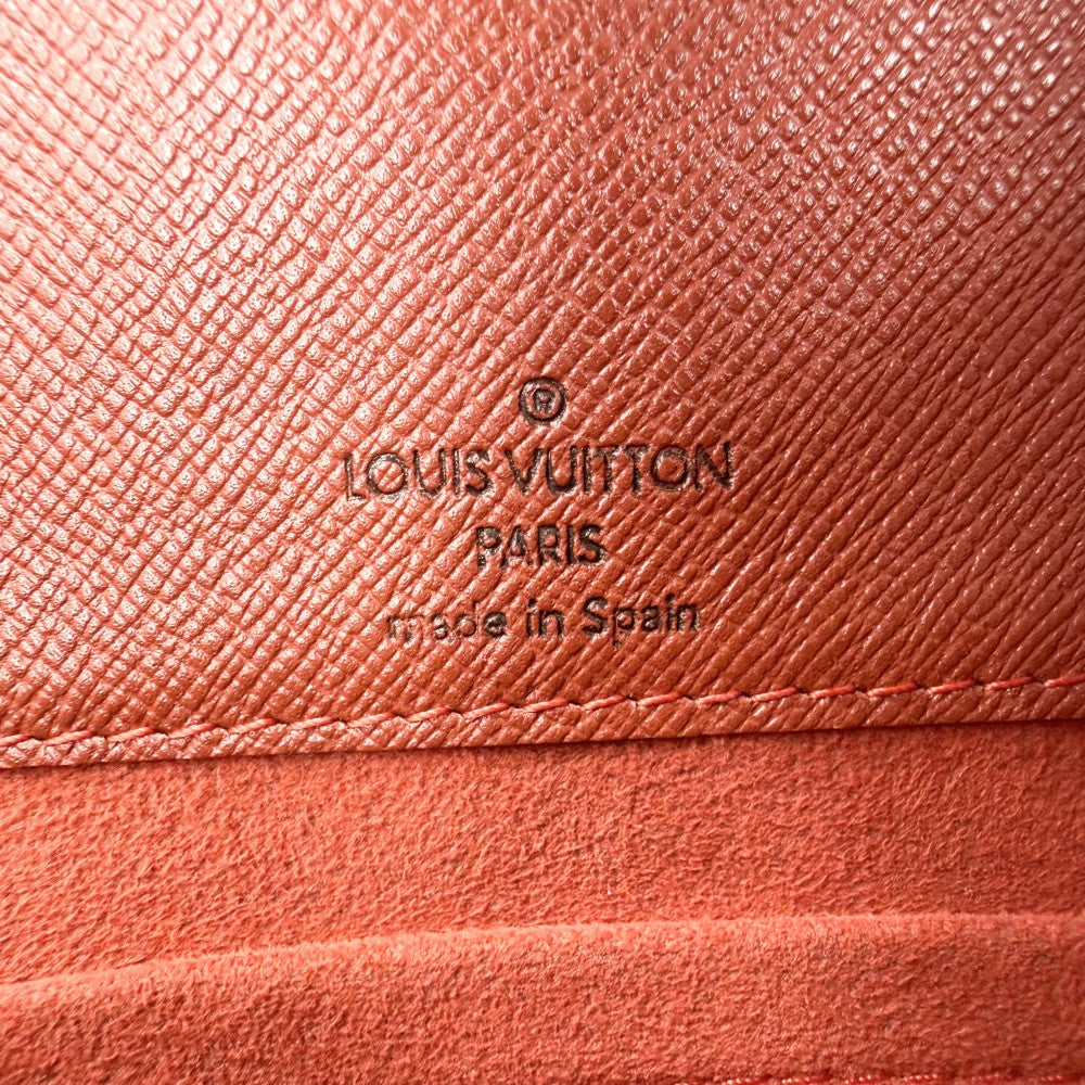 LOUIS VUITTON ルイヴィトン ショルダーバッグ ミュゼットタンゴ ロングショルダー N51301 ダミエキャンバス ブラウン 茶 ゴールド金具 レディース【中古品】