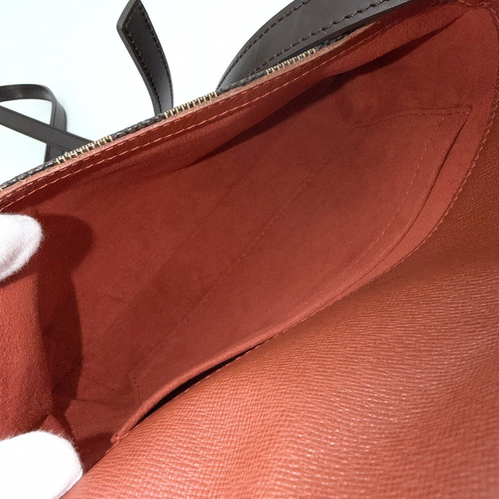 LOUIS VUITTON ルイヴィトン ショルダーバッグ ミュゼットタンゴ ロングショルダー N51301 ダミエキャンバス ブラウン 茶 ゴールド金具 レディース【中古品】