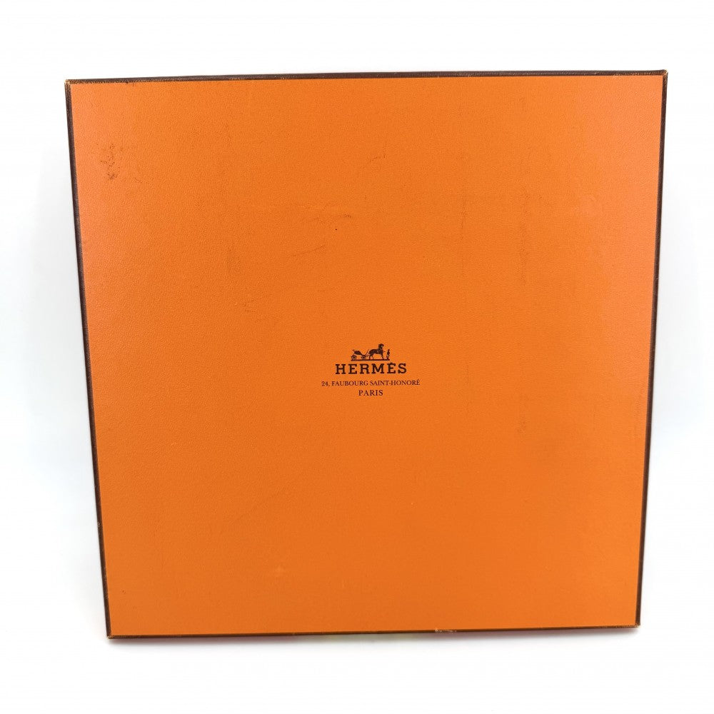 HERMES エルメス スカーフ カレ90 AUTOMOBILE オートモービル ファッションアイテム Carres シルク レッド 赤 レディース【中古品】
