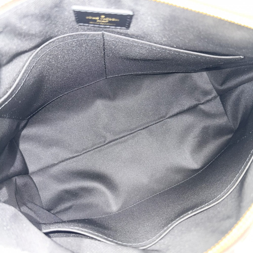 LOUIS VUITTON ルイヴィトン 2WAY ダミエ オデオントートMM ハンドバッグ ショルダーバッグ ブラウン 茶 N45283 ゴールド金具 レディース【中古品】
