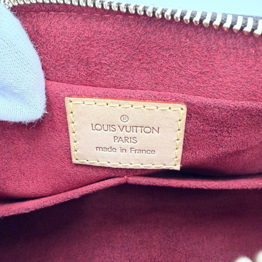 LOUIS VUITTON ルイヴィトン ショルダーバッグ ヴィバシテMM ハンドバッグ M51164 モノグラムキャンバス ブラウン 茶 ゴールド金具 レディース【中古品】