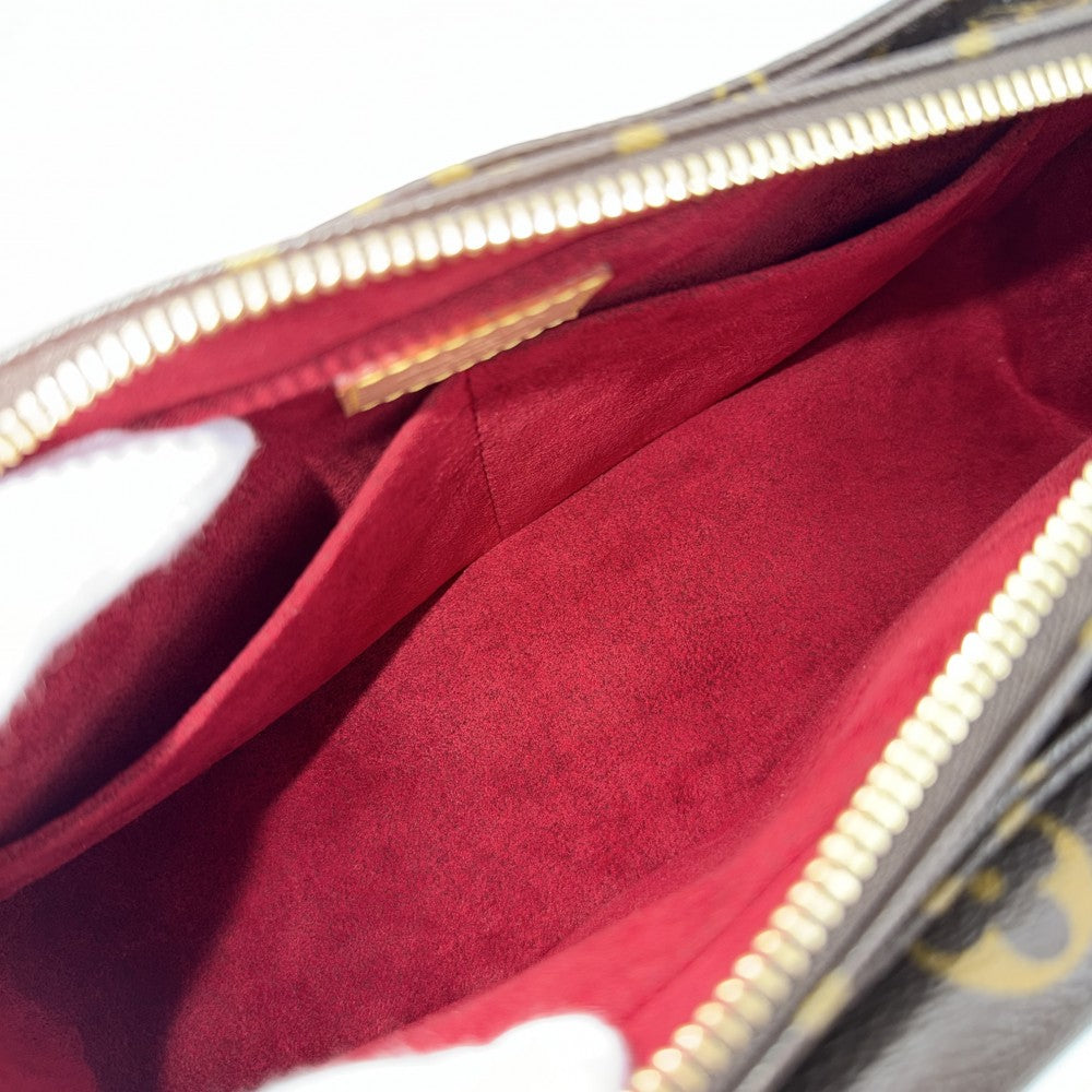 LOUIS VUITTON ルイヴィトン ショルダーバッグ ヴィバシテMM ハンドバッグ M51164 モノグラムキャンバス ブラウン 茶 ゴールド金具 レディース【中古品】