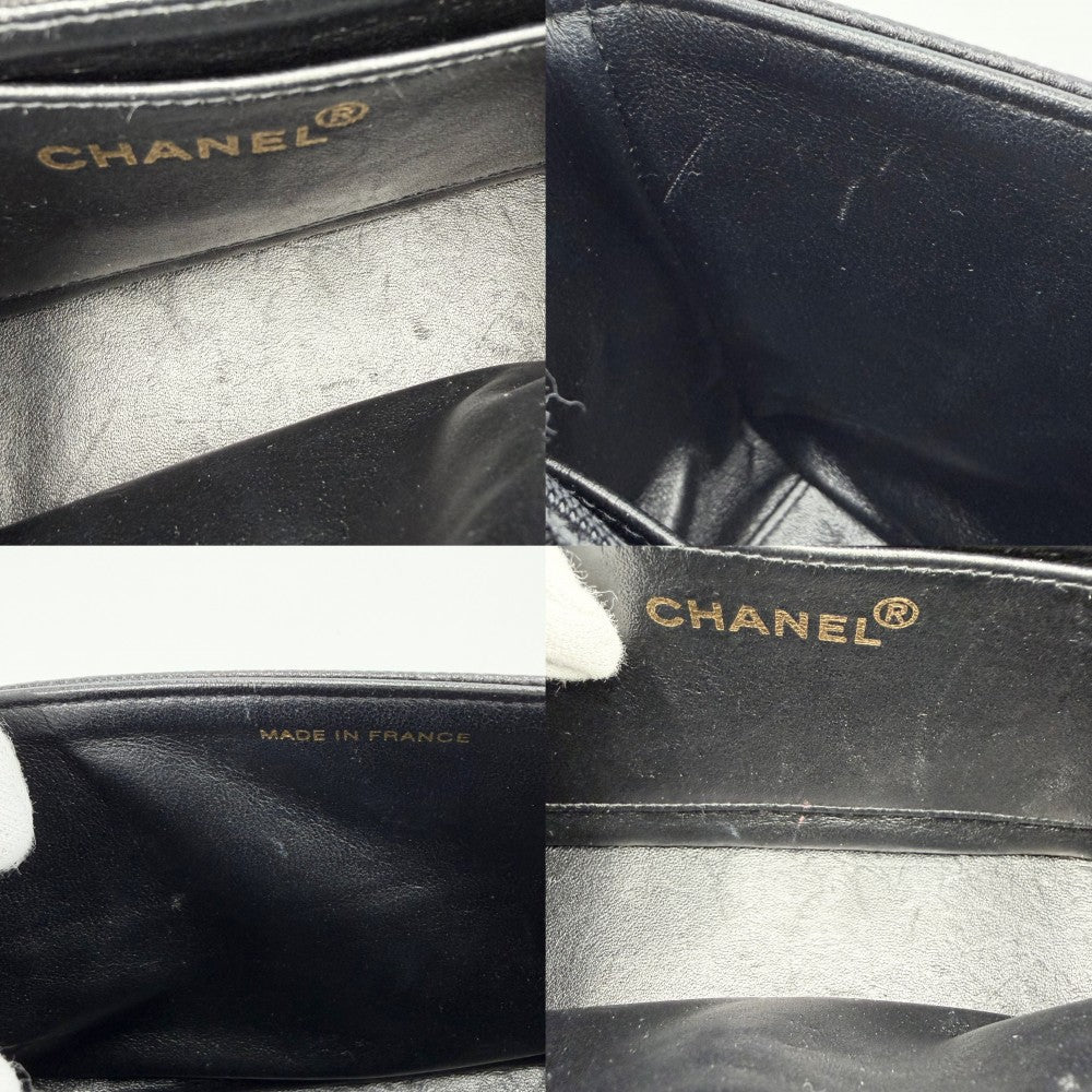 CHANEL シャネル ショルダーバッグ マトラッセ ブラック 黒 ゴールド金具 レディース【中古品】