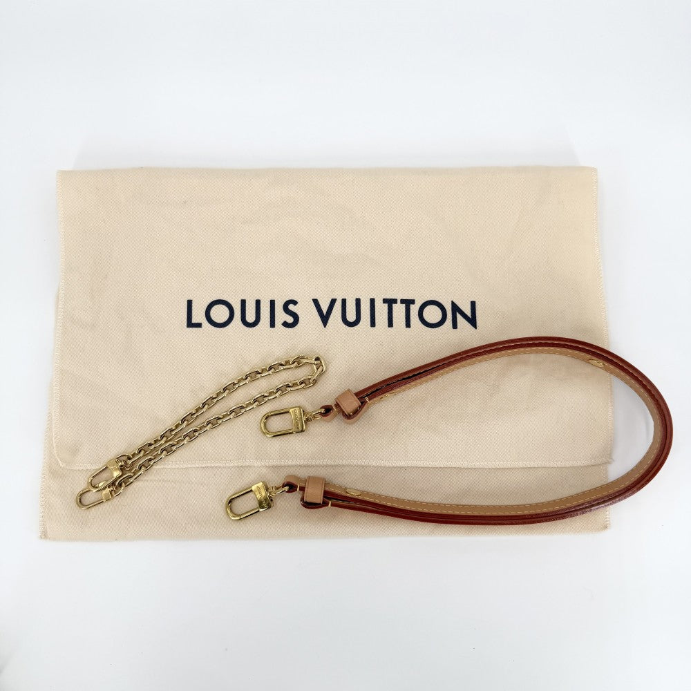LOUIS VUITTON ルイヴィトン ショルダーバッグ モノグラム ループ 2WAY ハンドバッグ 小さめ かばん 鞄 M81098 ブラウン 茶 ゴールド金具 レディース【中古品】