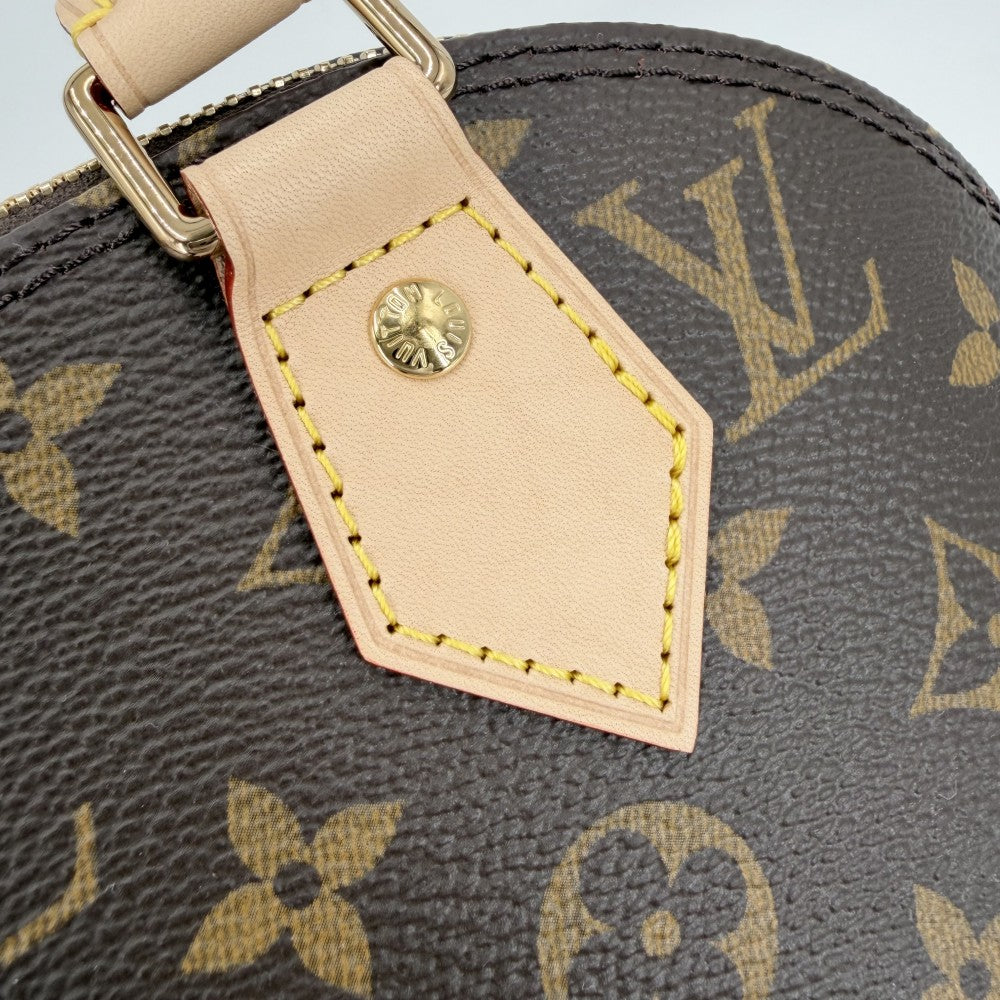 LOUIS VUITTON ルイヴィトン 2WAY モノグラム アルマBB ショルダーバッグ ハンドバッグ 小さめ ミニバッグ M46990 ブラウン 茶 ゴールド金具 レディース【中古品】