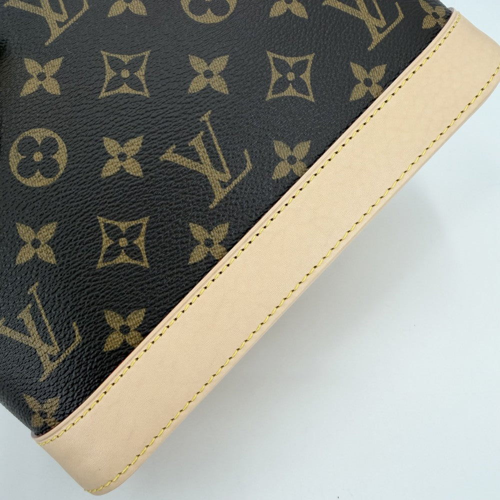 LOUIS VUITTON ルイヴィトン 2WAY モノグラム アルマBB ショルダーバッグ ハンドバッグ 小さめ ミニバッグ M46990 ブラウン 茶 ゴールド金具 レディース【中古品】