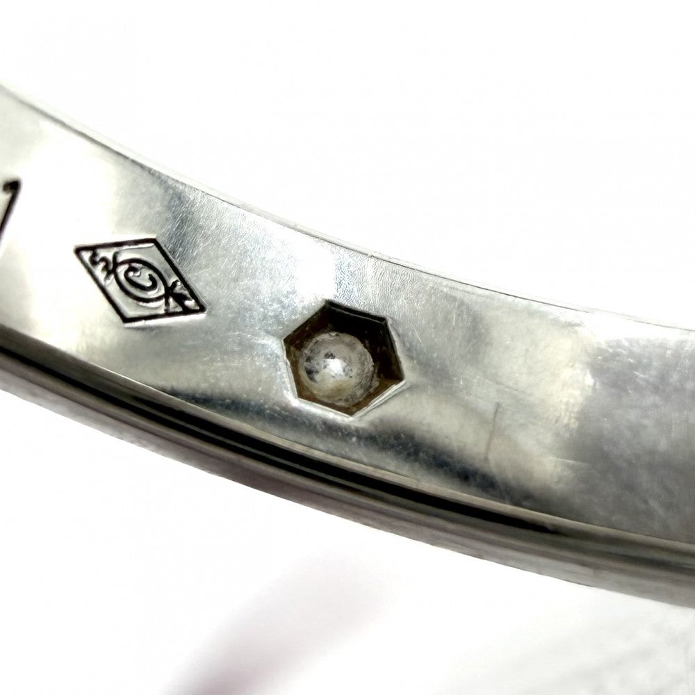 CARTIER カルティエ 指輪 Cドゥ エングレーブド ジュエリー アクセサリー 1Pダイヤ 49サイズ Pt950プラチナ ダイヤモンド 約9号 レディース 約4.8g【中古品】