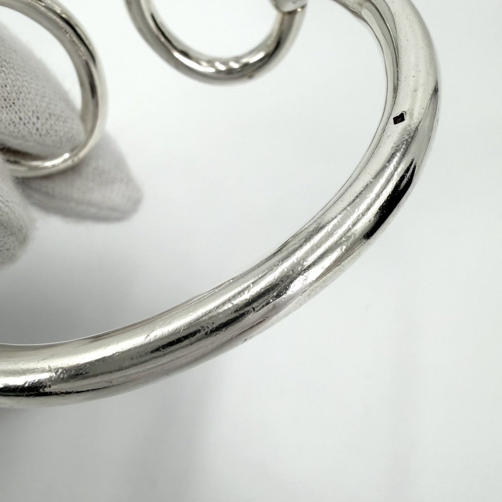 HERMES エルメス バングル ナウシカ ノジカ ブレスレット アクセサリー 小物 シルバー925 ユニセックス 約62.2g【中古品】