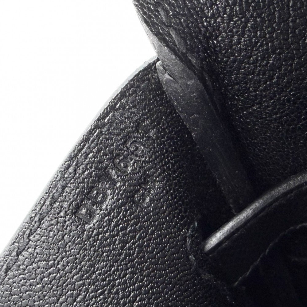 HERMES エルメス ハンドバッグ バーキン35 内縫い D刻印 レザー ブラック 黒 ゴールド金具 レディース 2019年【中古品】