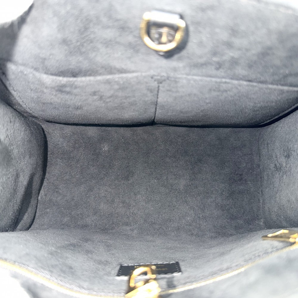 LOUIS VUITTON ルイヴィトン 2WAY オンザゴーPM ハンドバッグ ショルダーバッグ ミニバック ノワール M45653 モノグラムアンプラント ブラック 黒 ゴールド金具 レディース【中古品】