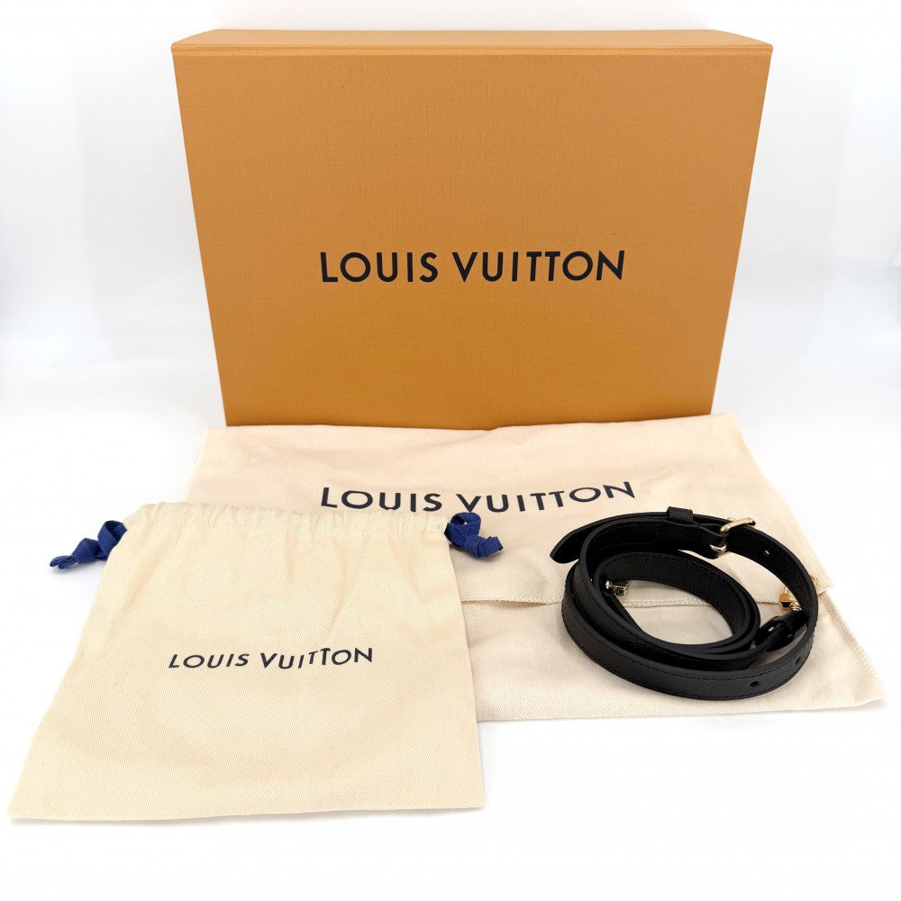 LOUIS VUITTON ルイヴィトン 2WAY オンザゴーPM ハンドバッグ ショルダーバッグ ミニバック ノワール M45653 モノグラムアンプラント ブラック 黒 ゴールド金具 レディース【中古品】
