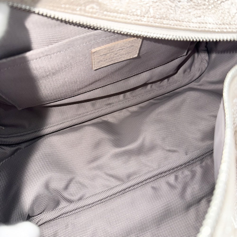 LOUIS VUITTON ルイヴィトン ハンドバッグ モノグラムシマー コメト トートバッグ メタリック M95818 ライトピンク シルバー金具 レディース【中古品】