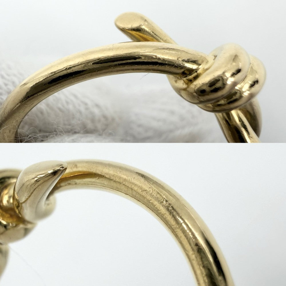 TIFFANY&Co. ティファニー 指輪 ノット リング ジュエリー アクセサリー Au750 18金YG K18イエローゴールド 約9号 ゴールド レディース 約3.6g【中古品】