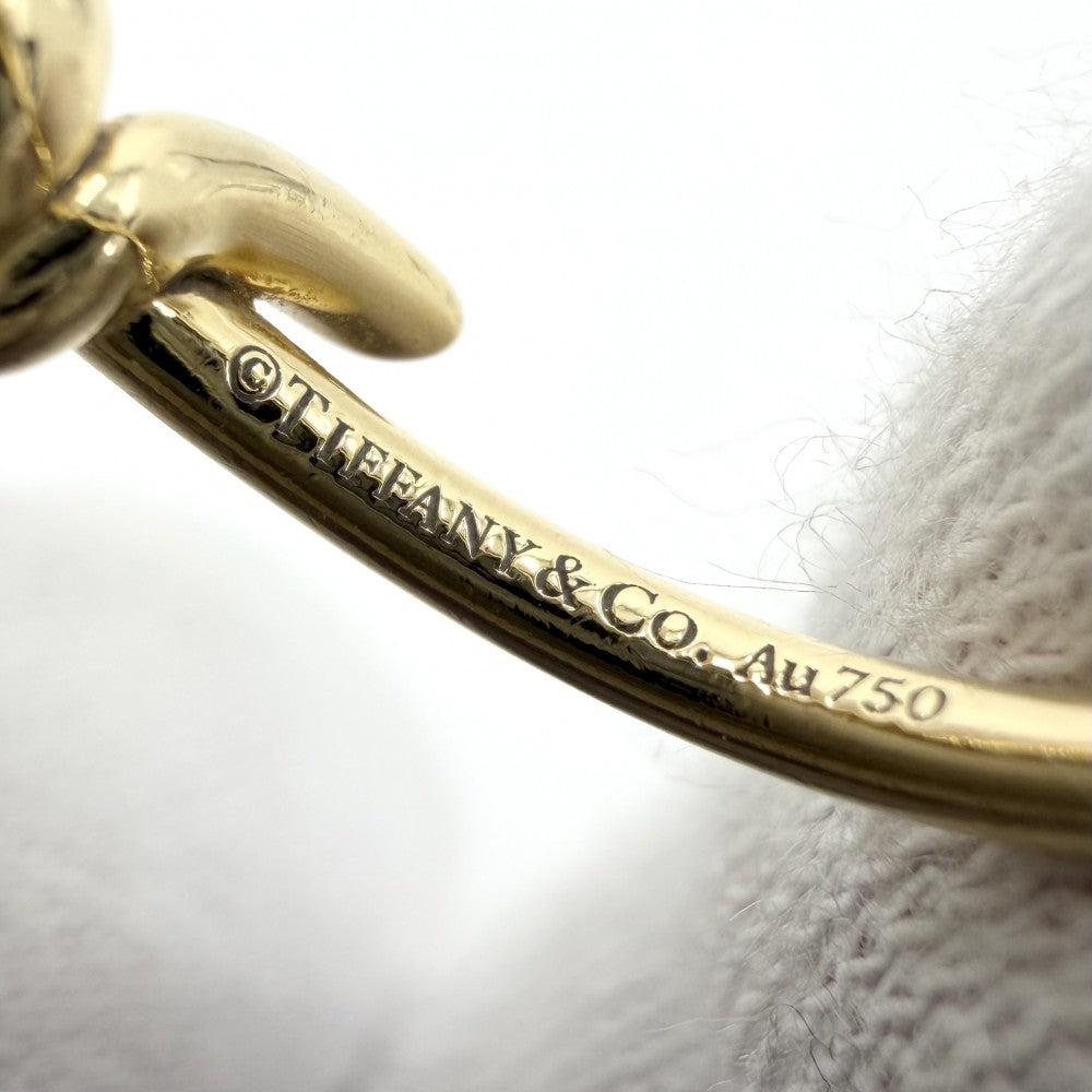 TIFFANY&Co. ティファニー 指輪 ノット リング ジュエリー アクセサリー Au750 18金YG K18イエローゴールド 約9号 ゴールド レディース 約3.6g【中古品】