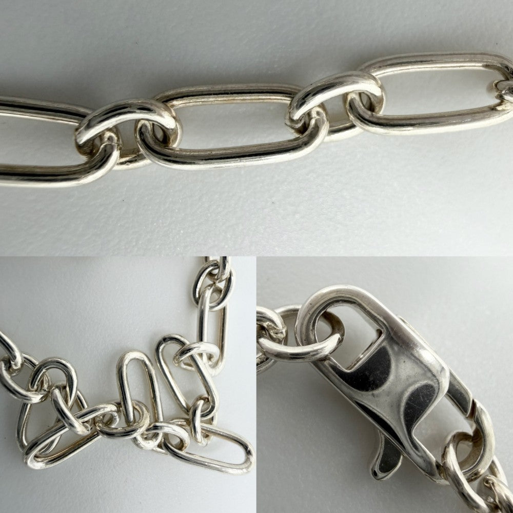 TIFFANY&Co. ティファニー ブレスレット ティファニー1837 スモール ダブル ロック ブレスレット アクセサリー ジュエリー シルバー925 ユニセックス 約6.9g【中古品】