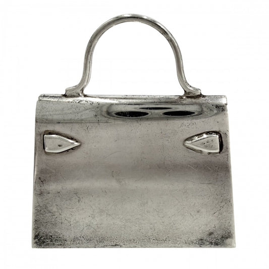 HERMES エルメス 雑貨 ケリー ピルケース 小物 シルバー925 ユニセックス 約38.5g【中古品】