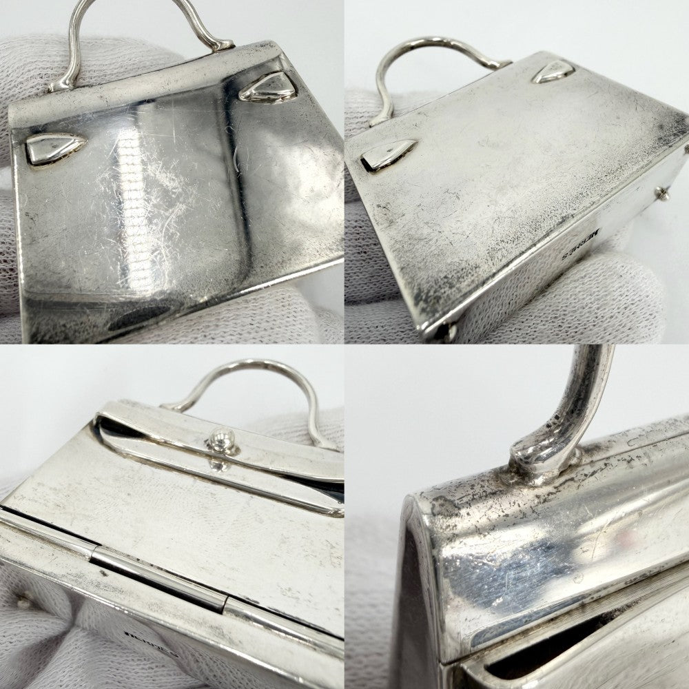 HERMES エルメス 雑貨 ケリー ピルケース 小物 シルバー925 ユニセックス 約38.5g【中古品】