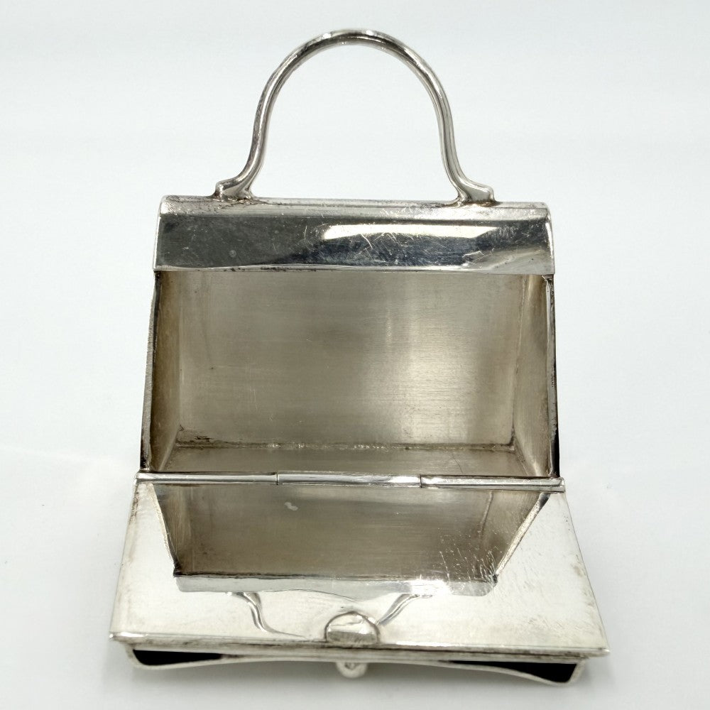HERMES エルメス 雑貨 ケリー ピルケース 小物 シルバー925 ユニセックス 約38.5g【中古品】