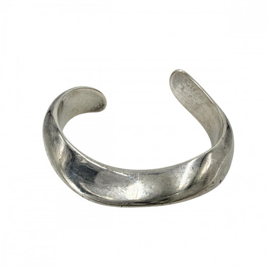 TIFFANY&Co. ティファニー バングル エルサペレッティ カフ アクセサリー ジュエリー シルバー925 レディース 約29.9g【中古品】