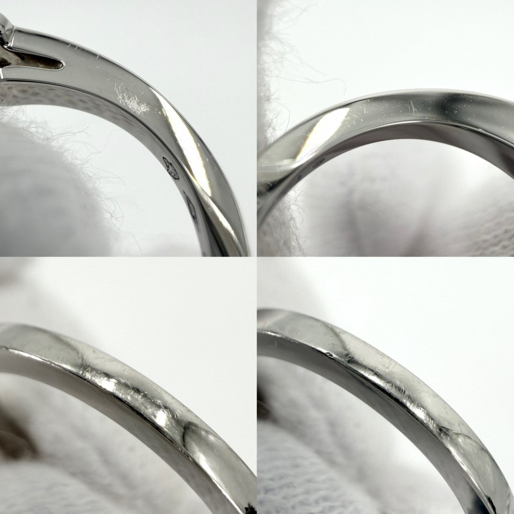 CARTIER カルティエ 指輪 バレリーナ ジュエリー アクセサリー 48サイズ Pt950プラチナ ダイヤモンド0.31ct 約7.5号 レディース 約4.9g【中古品】