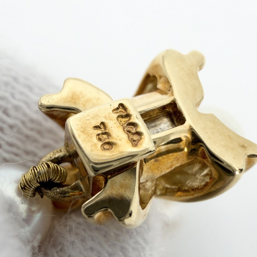 TIFFANY&Co. ティファニー ネックレス パールネックレス シグネチャー 真珠 ジュエリー K18イエローゴールド パール パール レディース 約18.0g【中古品】