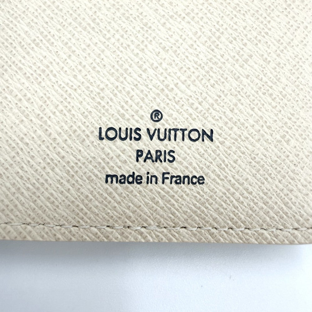 LOUIS VUITTON ルイヴィトン カードケース ダミエアズール オーガナイザードゥポッシュ 名刺入れ 男女兼用 メンズ レディース N61727 ホワイト 白 ユニセックス【中古品】