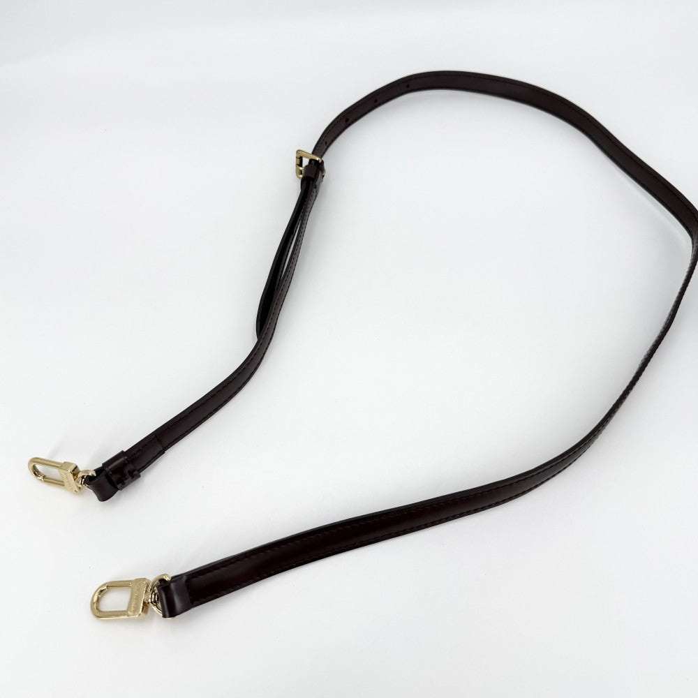 LOUIS VUITTON ルイヴィトン ハンドバッグ ダミエ ポシェットアクセソワール アクセサリーポーチ かばん 鞄 N51985 ブラウン 茶 ゴールド金具 レディース【中古品】