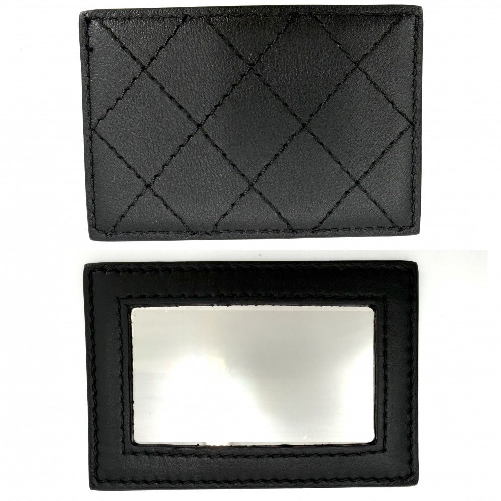 CHANEL シャネル ショルダーバッグ マトラッセ ココマーク ハンドバッグ 2WAY チェーン スクエア バニティバッグ ラムスキン ブラック 黒 ゴールド金具 レディース【中古品】