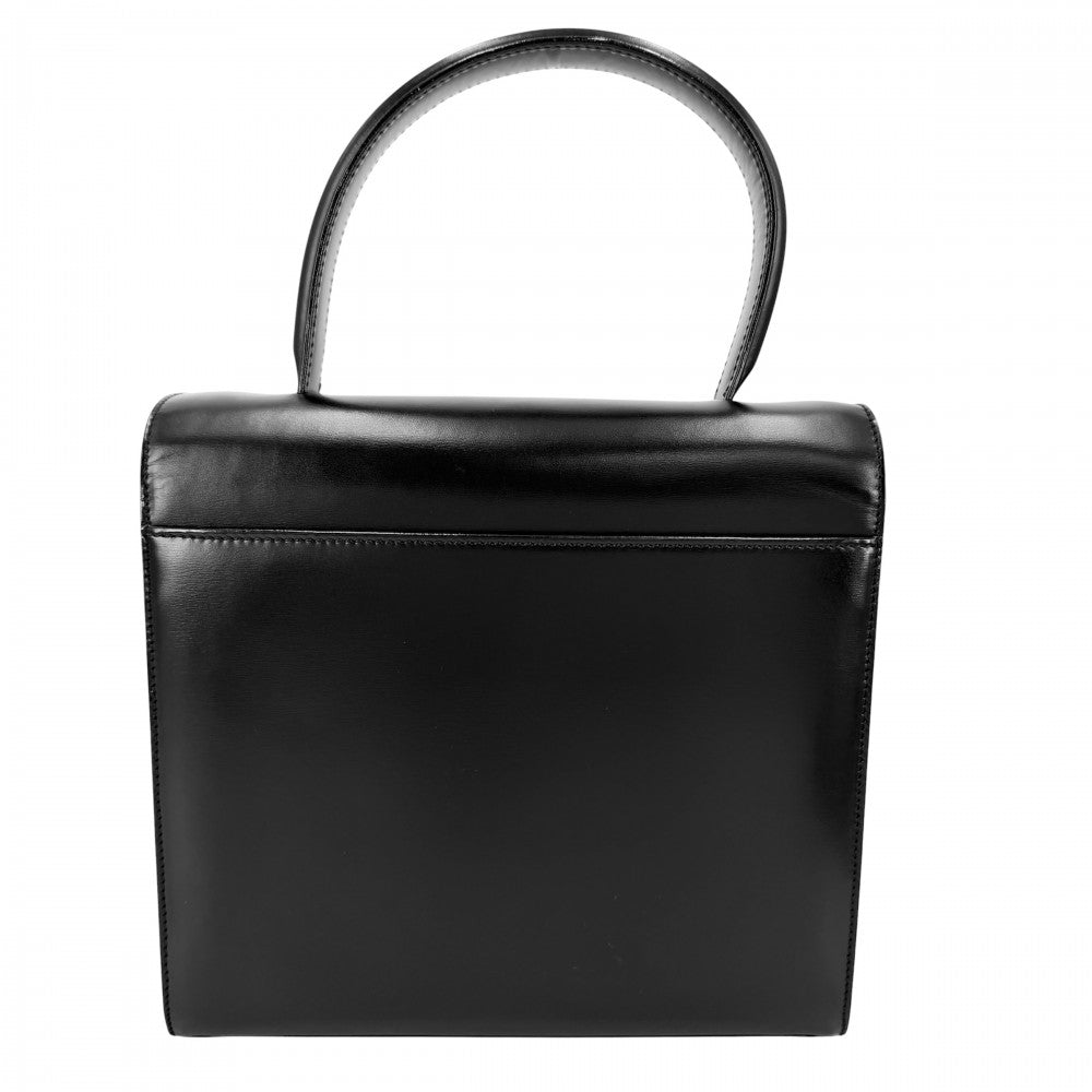 CARTIER カルティエ 2WAY パンテール パンサー ハンドバッグ ショルダーバッグ 豹 レザー ブラック 黒 ゴールド金具 レディース【中古品】