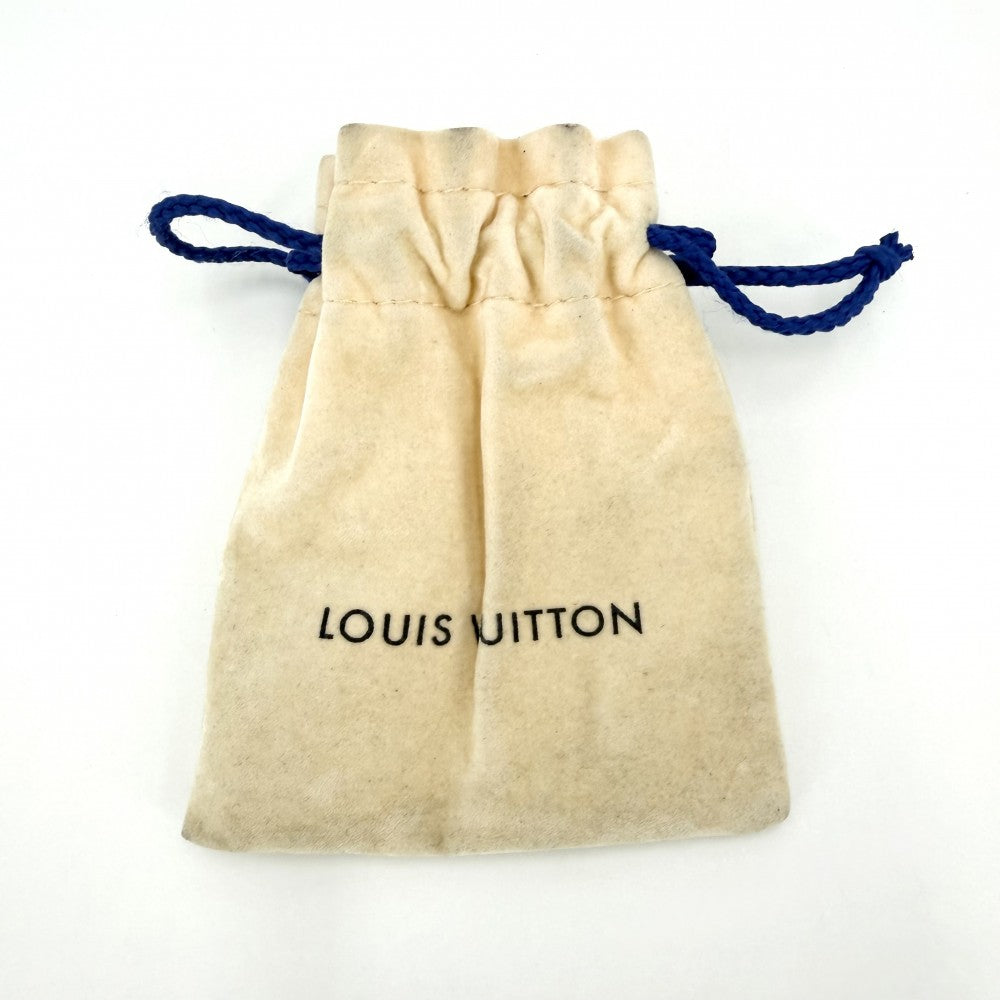LOUIS VUITTON ルイヴィトン ネックレス LVイニシャル ターコイズ ロングネックレス アクセサリー ペンダント M68904 ブルー 青 メンズ 約19.5g【中古品】
