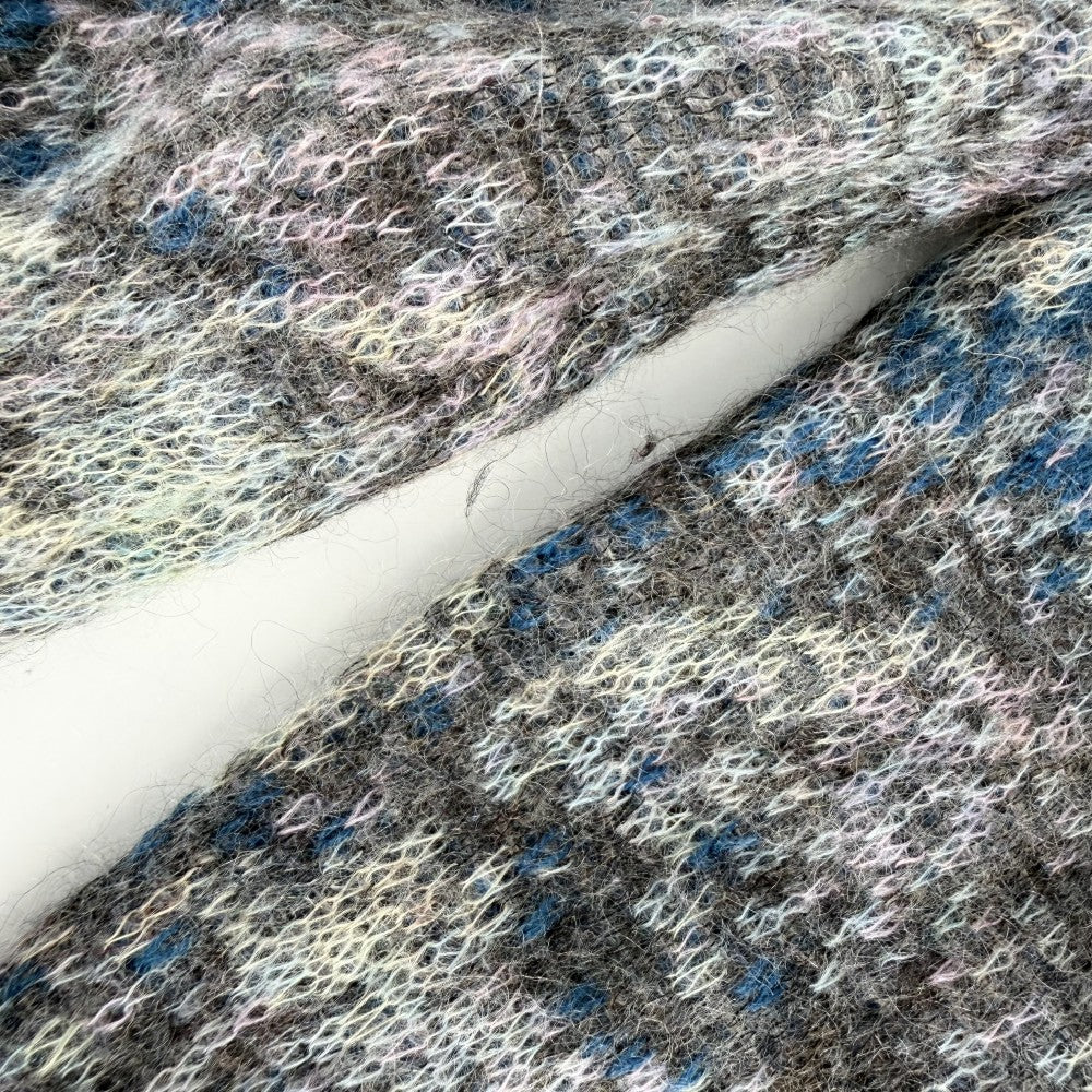 CHANEL シャネル カーディガン ココボタン ロングカーディガン トップス 服 アパレル 34 グレー系 秋 冬 モヘヤ ポリアミド ウール レディース【中古品】