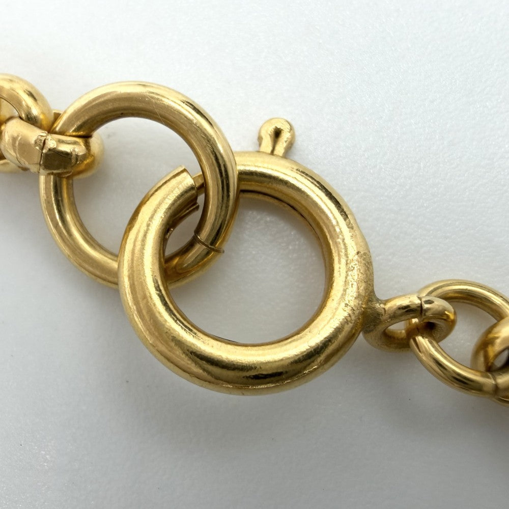 CHANEL シャネル ネックレス ココマーク ハート アクセサリー ヴィンテージ　 チェーン GP ゴールド レディース 約50.0g 1995年【中古品】