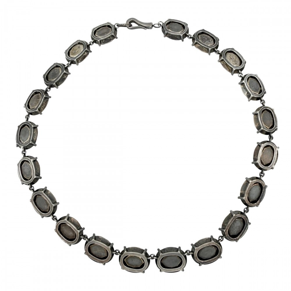 BOTTEGAVENETA ボッテガヴェネタ ネックレス ビジュー アクセサリー メンズ 約45.8g【中古品】