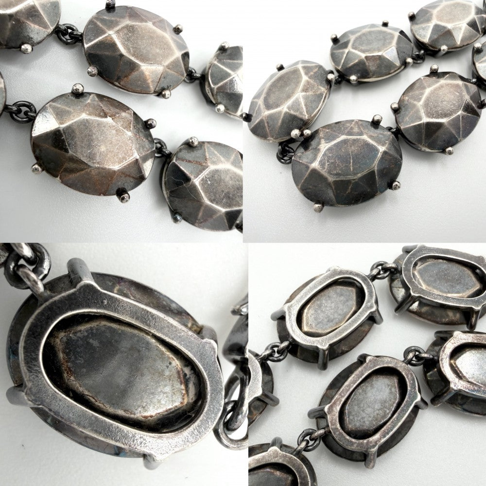 BOTTEGAVENETA ボッテガヴェネタ ネックレス ビジュー アクセサリー メンズ 約45.8g【中古品】
