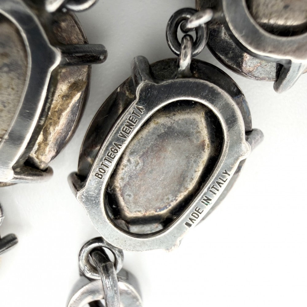 BOTTEGAVENETA ボッテガヴェネタ ネックレス ビジュー アクセサリー メンズ 約45.8g【中古品】