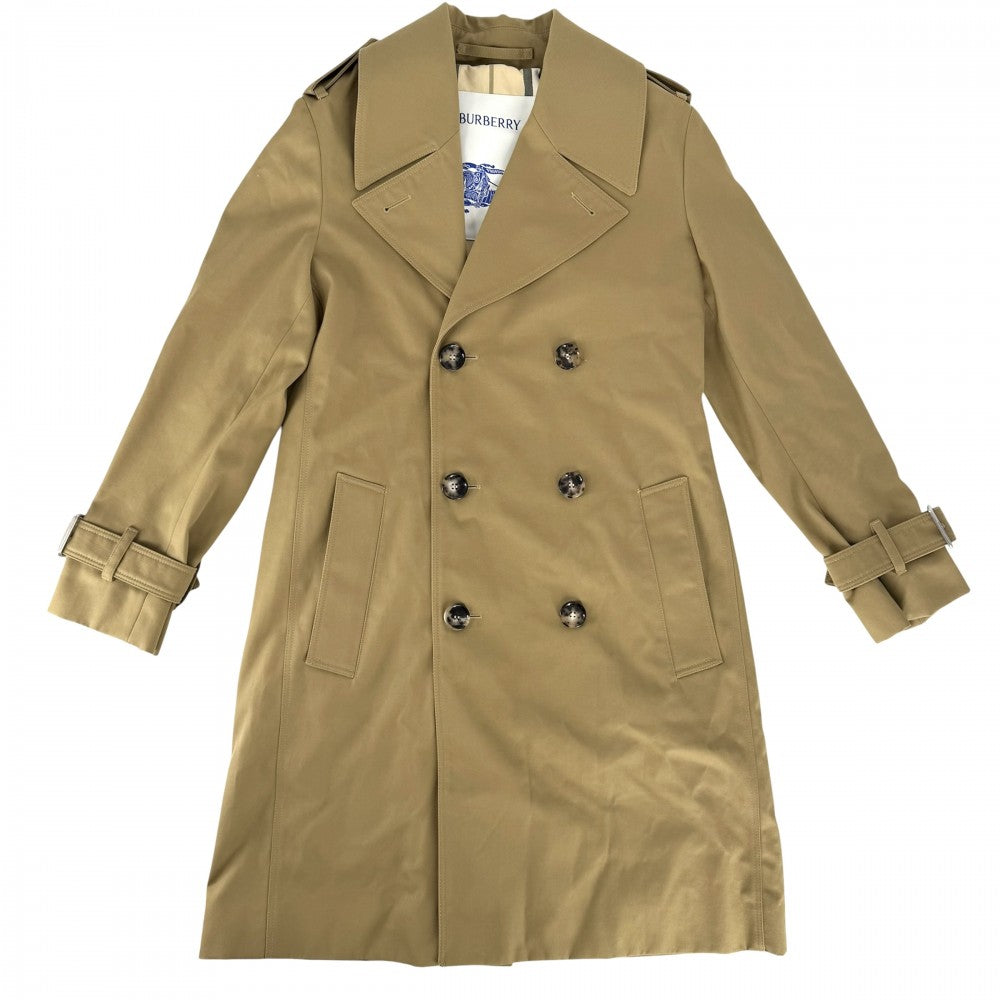 BURBERRY バーバリー トレンチコート ロングコート アウター アパレル 服 8097739 ベージュ 春 秋 ポリエステル コットン レディース【中古品】