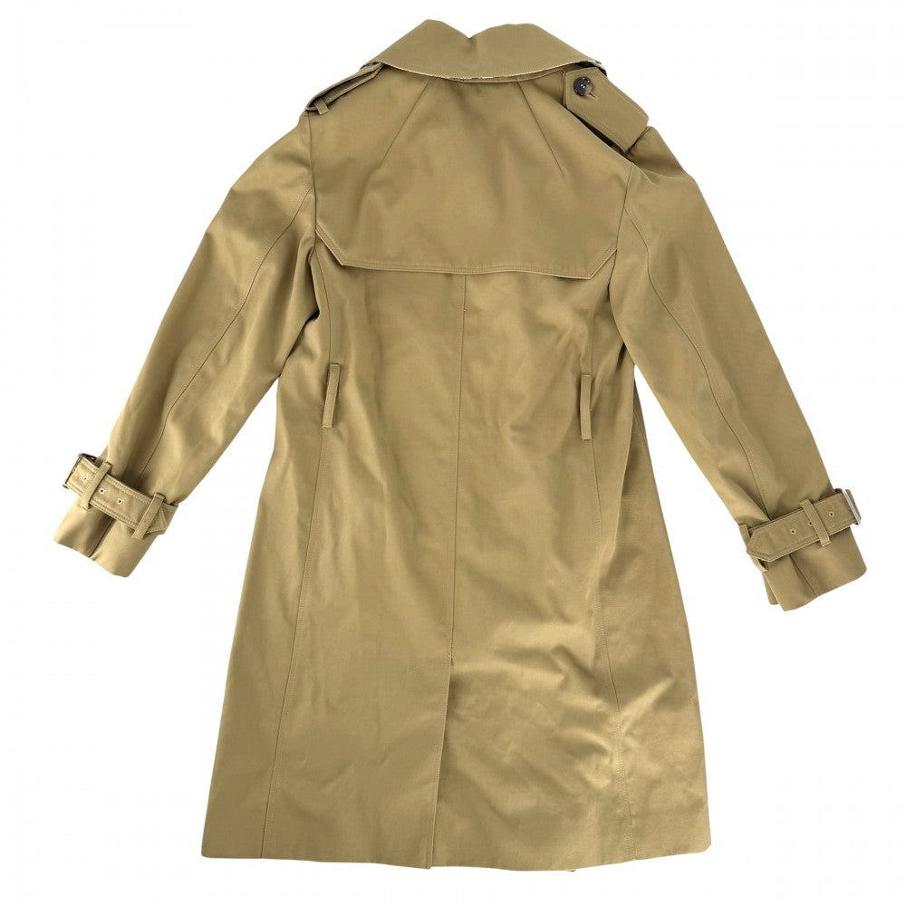 BURBERRY バーバリー トレンチコート ロングコート アウター アパレル 服 8097739 ベージュ 春 秋 ポリエステル コットン レディース【中古品】