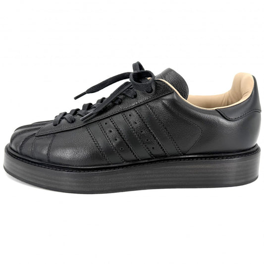 adidas アディダス スニーカー SUPERSTAR LUX スーパースター ラックス シューズ 靴 ファッションアイテム 8サイズ 約26cm IH4681 ブラック 黒 メンズ【中古品】
