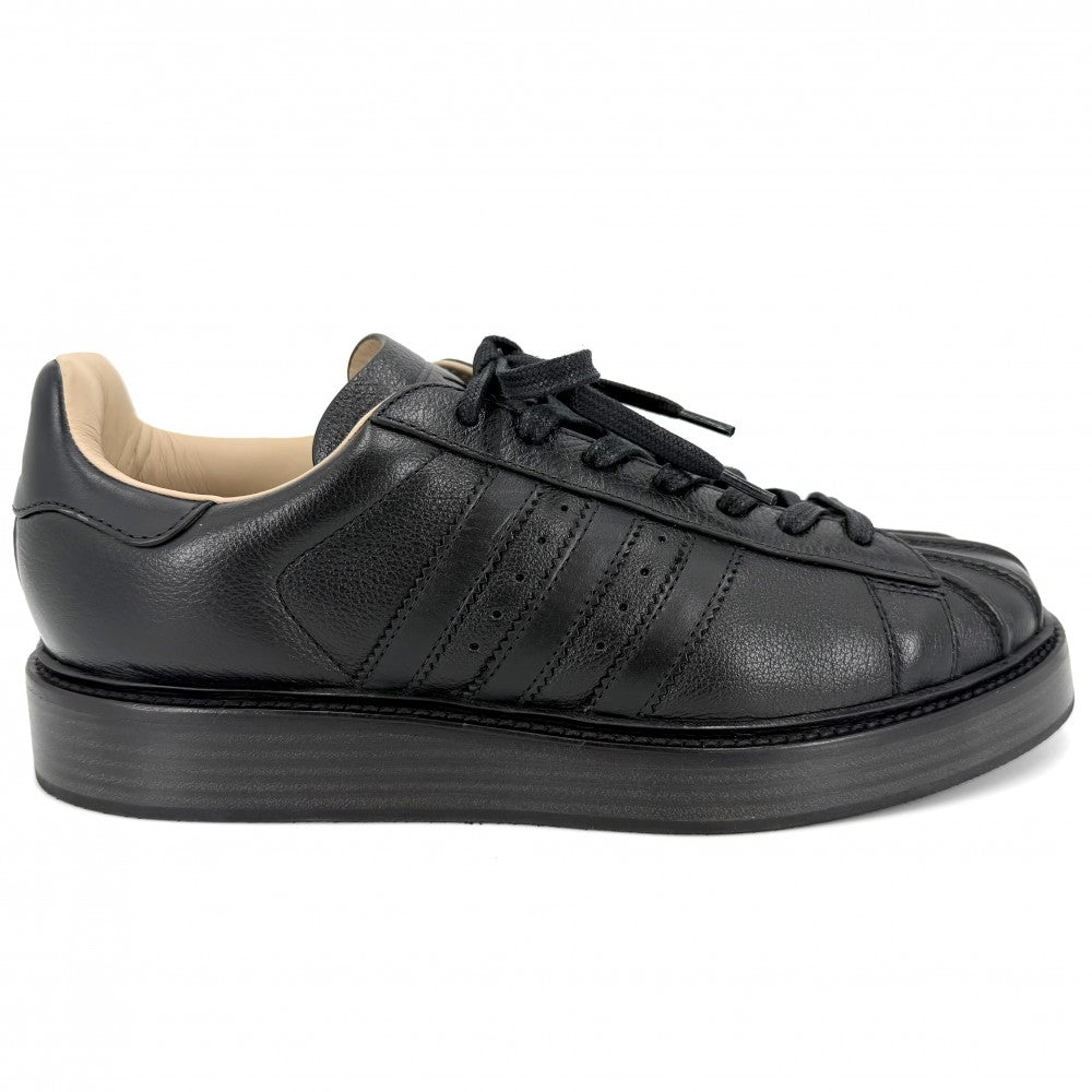 adidas アディダス スニーカー SUPERSTAR LUX スーパースター ラックス シューズ 靴 ファッションアイテム 8サイズ 約26cm IH4681 ブラック 黒 メンズ【中古品】