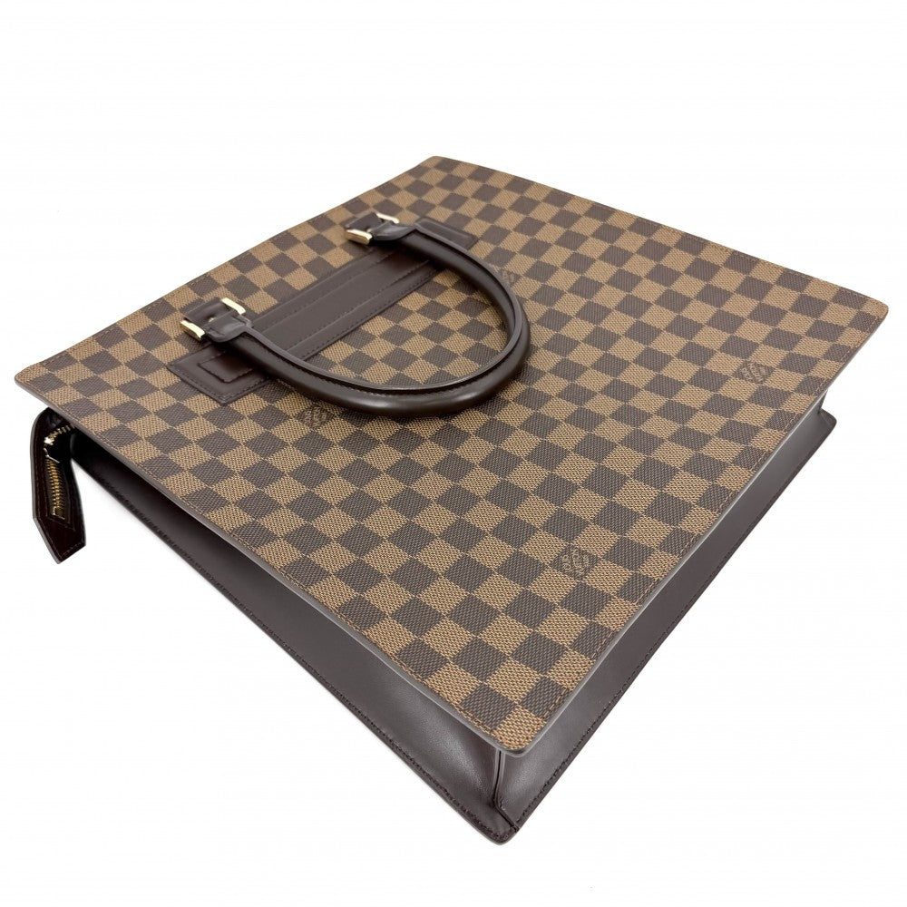 LOUIS VUITTON ルイヴィトン トートバッグ ダミエ ヴェニスGM ハンドバッグ N51146 ブラウン 茶 ゴールド金具 レディース【中古品】